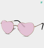 Serca różowe złota oprawka okulary przeciwsłoneczne Lisbon Pink