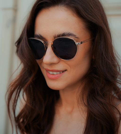 Ekologiczne okulary przeciwsłoneczne z filtrem UV Wyoming Beige