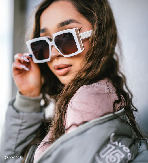 Okulary przeciwsłoneczne damskie z polaryzacją Jakarta Pink