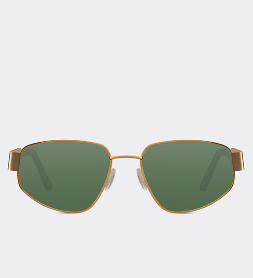 Wyraziste okulary przeciwsłoneczne UV 400 Texas Gold