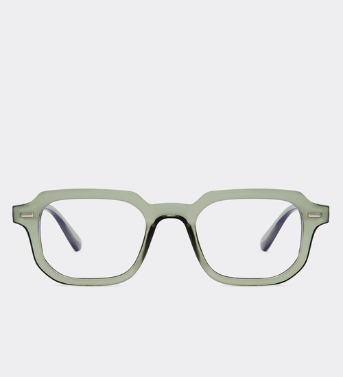 Prostokątne oprawki do komputera z filtrem Blue Light Blocker Bennett Green