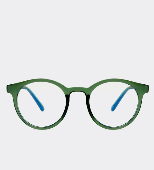 Okulary do pracy przy komputerze okrągłe Simon Green