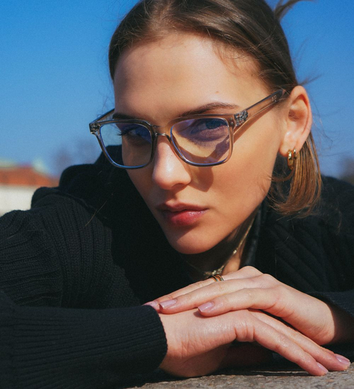 Oprawki do komputera z filtrem Blue Light Blocker James Clear