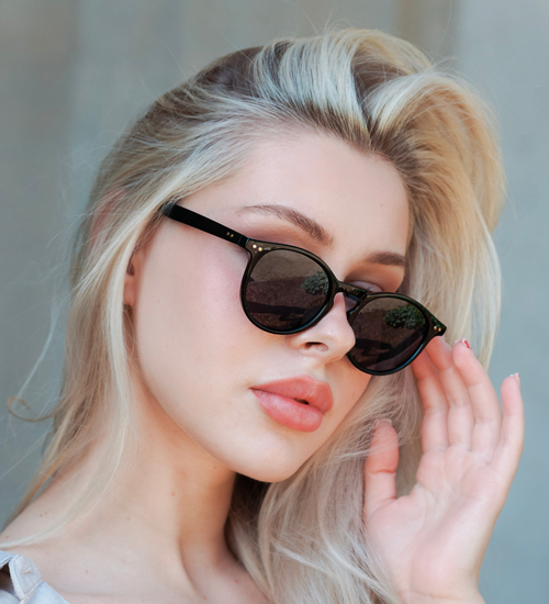 Okulary przeciwsłoneczne z polaryzacją czarne Washington Black