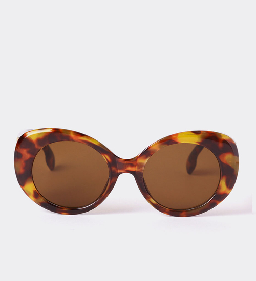 Duże okulary okrągłe w stylu retro Accra Panther