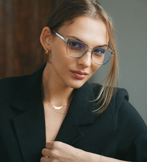 Oprawki do komputera z filtrem Blue Light Blocker James Clear