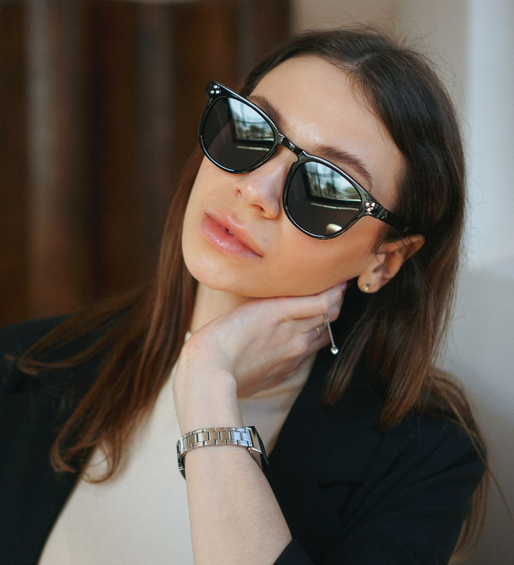 Okulary przeciwsłoneczne unisex z polaryzacją UV400 – Idaho Black