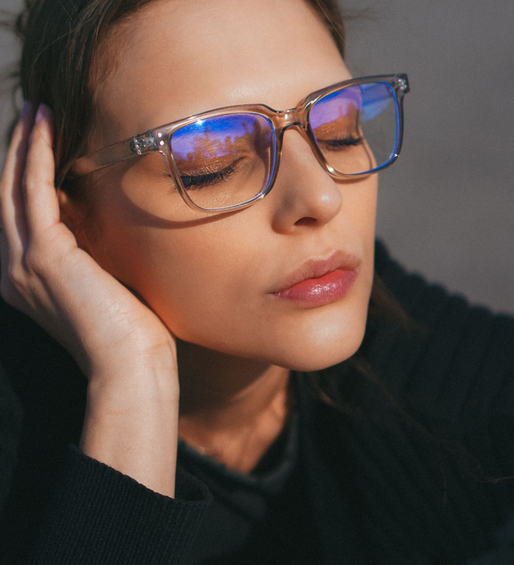 Oprawki do komputera z filtrem Blue Light Blocker James Clear