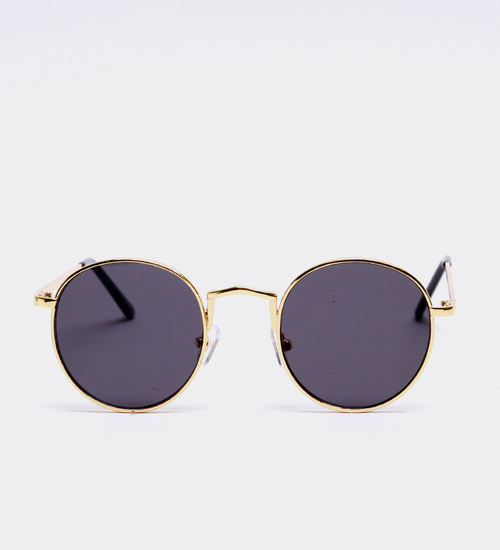 Okulary przeciwsłoneczne damskie UV400 Ventura Gold-Black