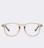 Owalne okulary do komputera i oprawki Marabella Beige