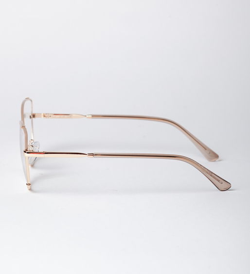 Oprawki damskie z kocim charakterem Murcia Beige