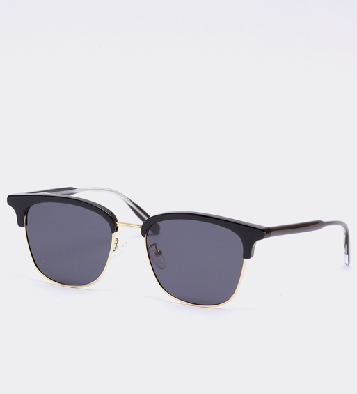 Kwadratowe okulary przeciwsłoneczne z polaryzacją UV400 Oxford Gold