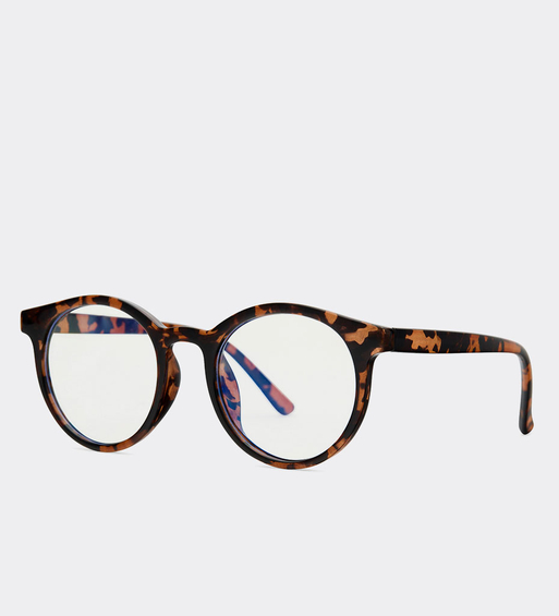 Okulary do pracy przy komputerze okrągłe Simon Panther