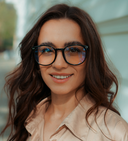 Okulary do pracy przy komputerze i oprawki Windsor Black Blue Blocker