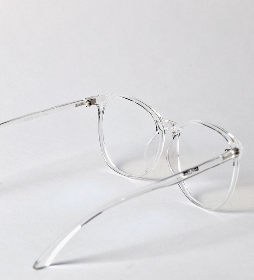 Okulary do komputera oversize przezroczyste Novara Clear