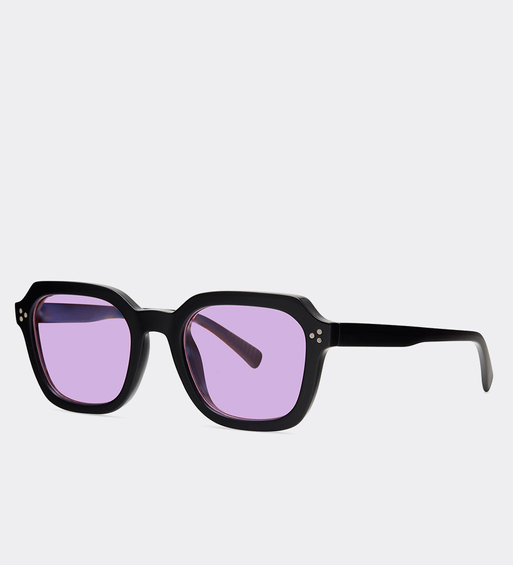 Kwadratowe okulary przeciwsłoneczne Lima Purple