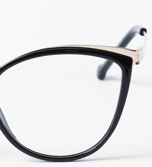 Eleganckie okulary do pracy przy komputerze Palermo Black