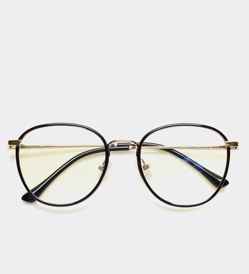 Okulary do ekranu / oprawki korekcyjne owalne Sue Black