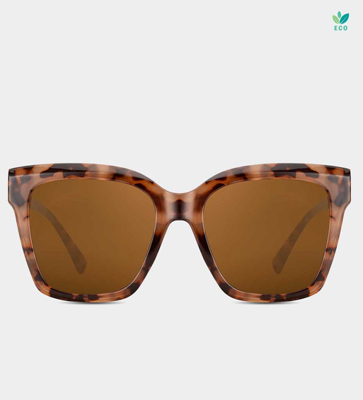 Duże kwadratowe panterka okulary przeciwsłoneczne Bolivia Panther