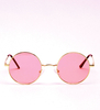 Okulary przeciwsłoneczne lenonki z polaryzacją UV400 – San Diego Gold/Pink