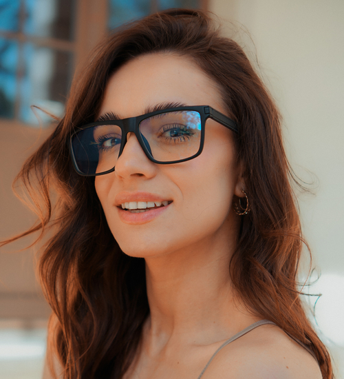 EKO oprawki do komputera z filtrem Blue Light Blocker Ethan Black