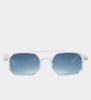 Unisex okulary przeciwsłoneczne mini pilotki Dune Blue