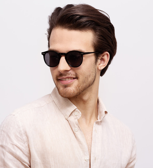 Okulary przeciwsłoneczne owalne Perugia Black