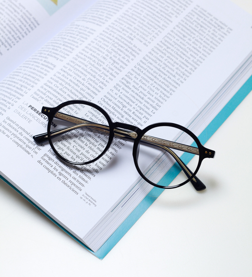 Okulary zerówki do komputera / okulary korekcyjne okrągłe Asher Black