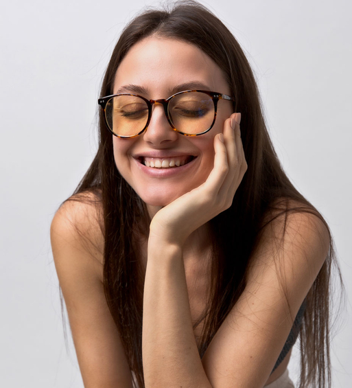 Okulary do pracy przy komputerze i oprawki Windsor Panther Blue Blocker