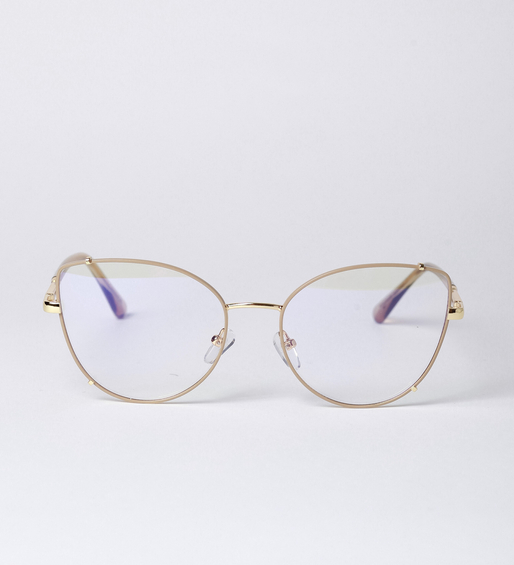 Oprawki damskie z kocim charakterem Murcia Beige