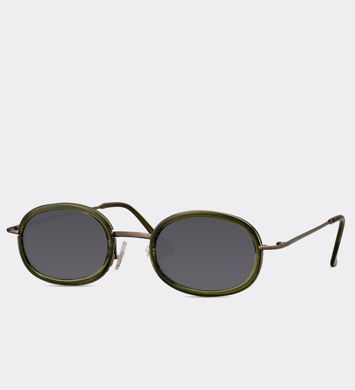 Małe okulary przeciwsłoneczne UV400 Ronda Green
