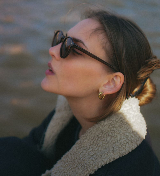 Okulary przeciwsłoneczne owalne unisex z polaryzacją UV400 – Stanford Brown