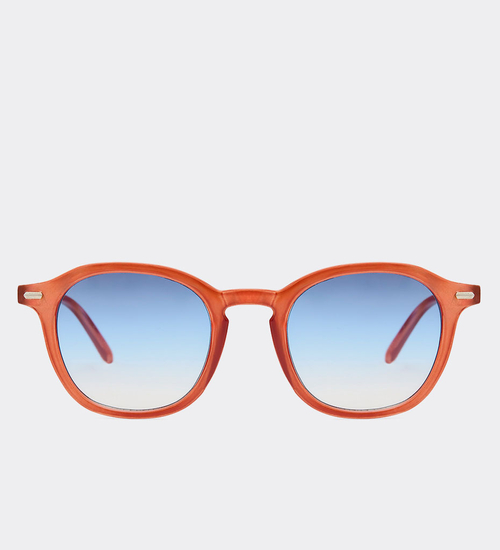 Kwadratowe okulary przeciwsłoneczne UV 400 Munich Orange