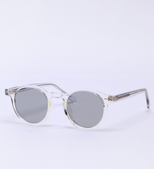 Okulary przeciwsłoneczne owalne unisex z polaryzacją UV400 – Stanford Clear