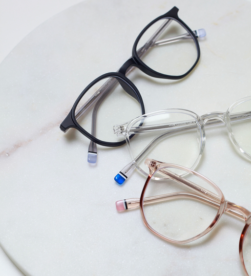 Okulary z filtrem do komputera / okulary korekcyjne czarne Addison Black