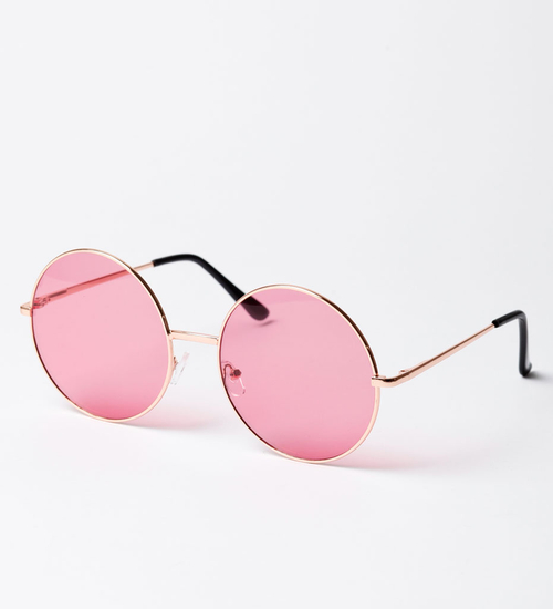 Okulary lenonki XL jasnoróżowe Jaipur Soft Pink