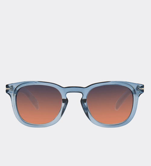 Klasyczne okulary przeciwsłoneczne UV400 Petra Blue/Orange