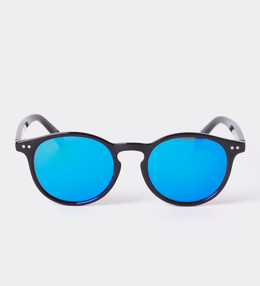 Okulary przeciwsłoneczne z polaryzacją okrągłe Washington Black/Blue