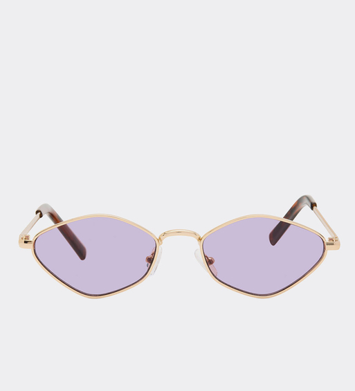 Prostokątne okulary przeciwsłoneczne UV 400 Breeze Violet