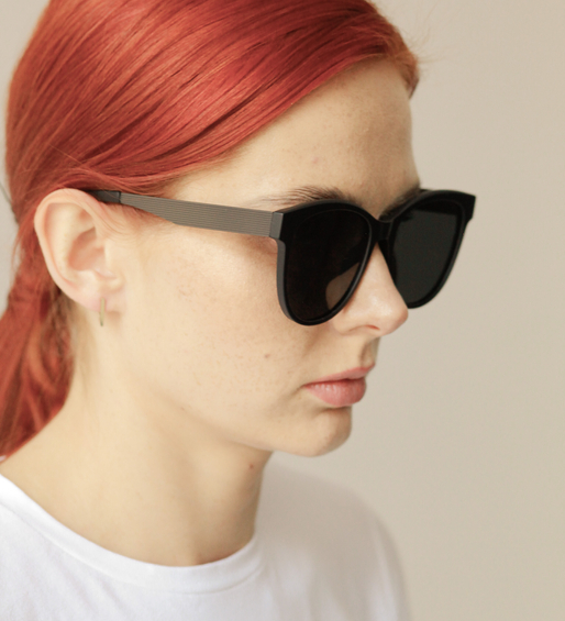 Okulary przeciwsłoneczne z filtrem UV i polaryzacją damskie Brest Black