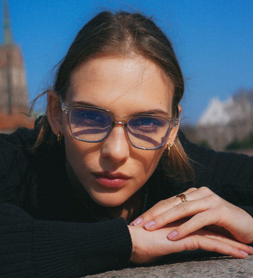 Oprawki do komputera z filtrem Blue Light Blocker James Clear