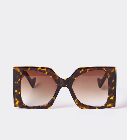 Duże okulary słoneczne retro Zanzibar Panther