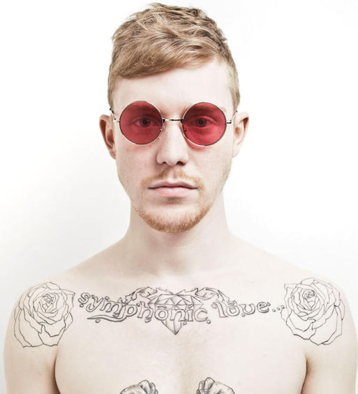 Okulary lenonki żółte Liverpool Yellow