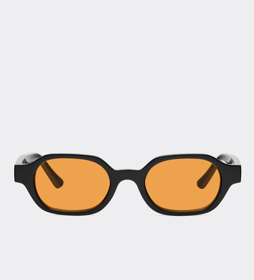 Prostokątne okulary przeciwsłoneczne Berlo Orange