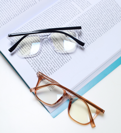 Okulary z filtrem do komputera / okulary korekcyjne transparentne Miller Clear