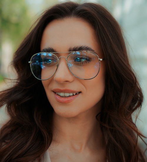 Okulary i oprawki do komputera z filtrem Blue Light Blocker William Silver