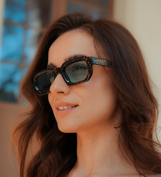 Okulary przeciwsłoneczne damskie prostokątne Murray Panther