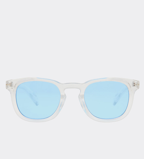 Klasyczne okulary przeciwsłoneczne UV400 Petra Clear/Blue