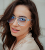 Oprawki do komputera z filtrem Blue Light Blocker Billie Gray