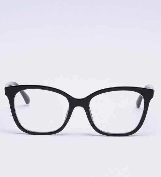 Okulary zerówki do komputera / okulary korekcyjne kocie oczy Ivy Black